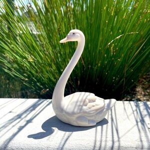 Long Neck Porcelain Swan by Duncan Royale Collectable Figurine